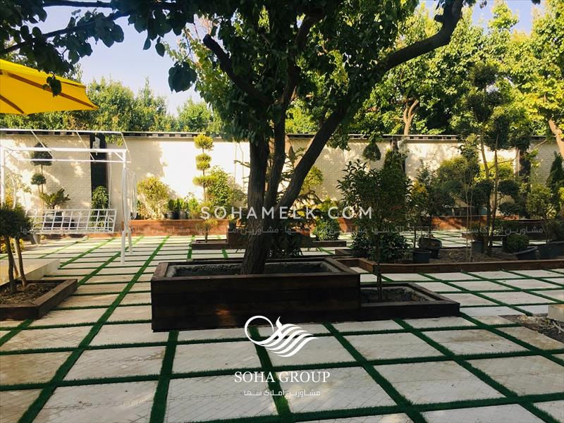 فروش باغ ویلای زیبا و مدرن در دهکده ویلای کردزار شهریار