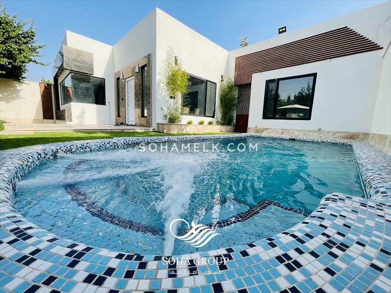 باغ ویلای نقلی به متراژ 400 متر واقع در لم آباد ملارد