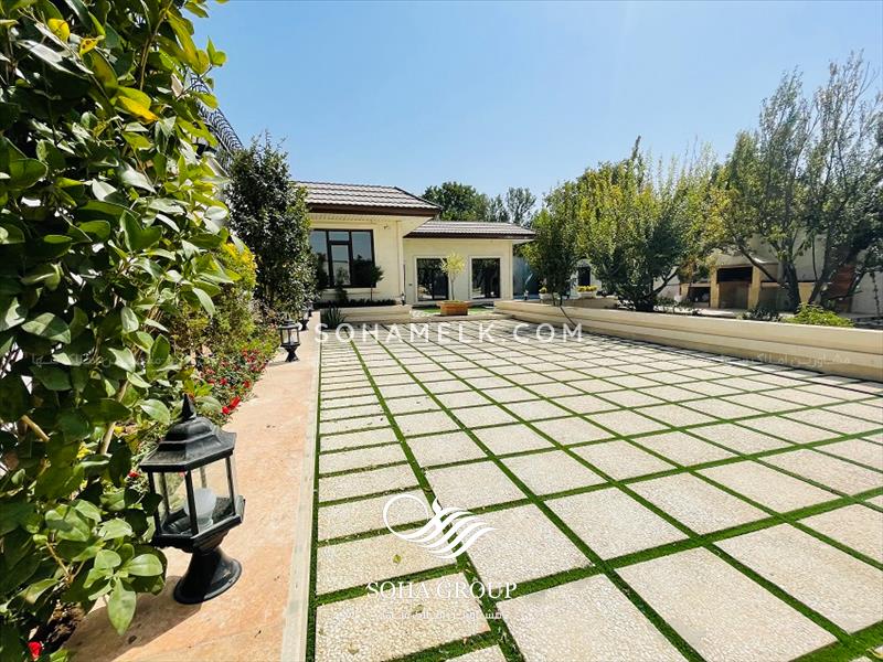 فروش باغ ویلای زیبا در دهکده ویلای کردزار شهریار 