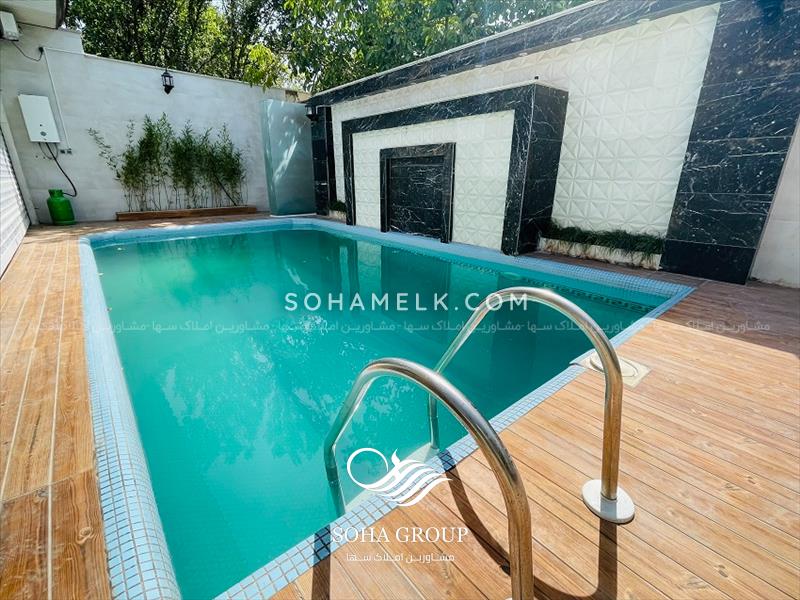 فروش باغ ویلای زیبا در دهکده ویلای کردزار شهریار 