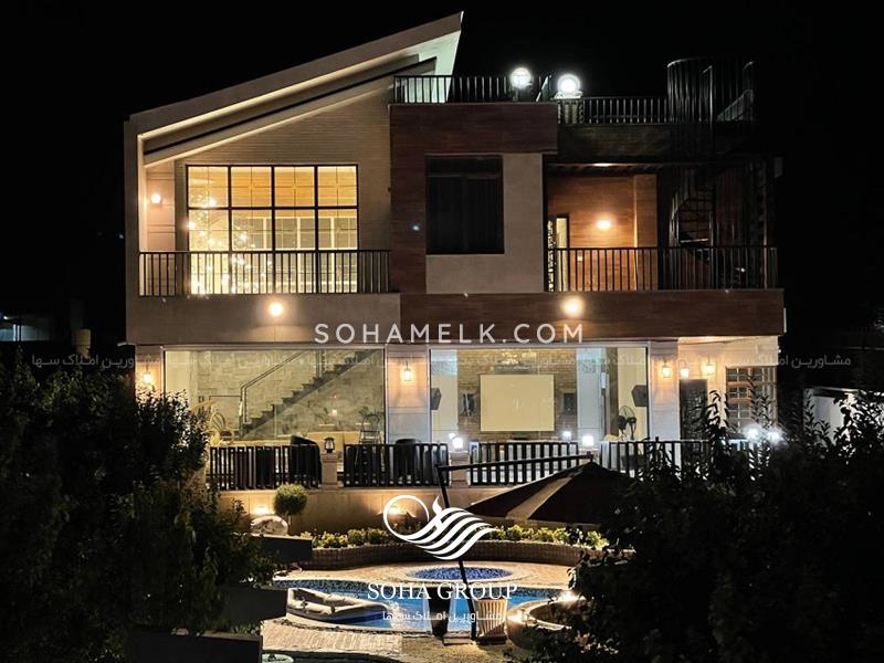 فروش باغ ویلای تریبلکس در شهرک زعفرانیه جنوب کردان کرج