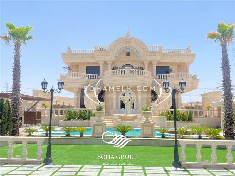 فروش لوکس ترین و زیباترین عمارت در شهرک زعفرانیه جنوب کردان کرج