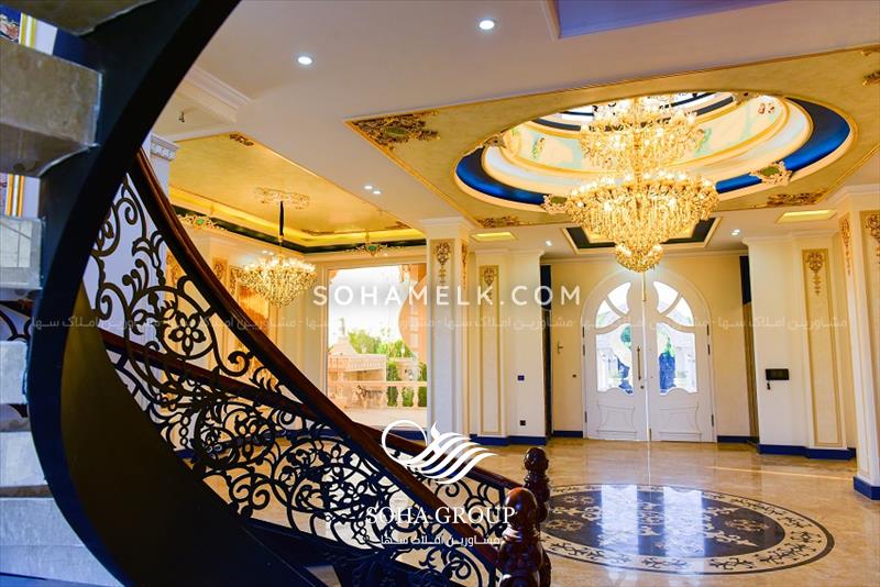 فروش لوکس ترین و زیباترین عمارت در شهرک زعفرانیه جنوب کردان کرج