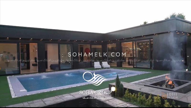 زیباترین باغ ویلای نقلی کوهسار کردان کرج 