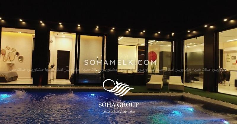 زیباترین باغ ویلای نقلی کوهسار کردان کرج 