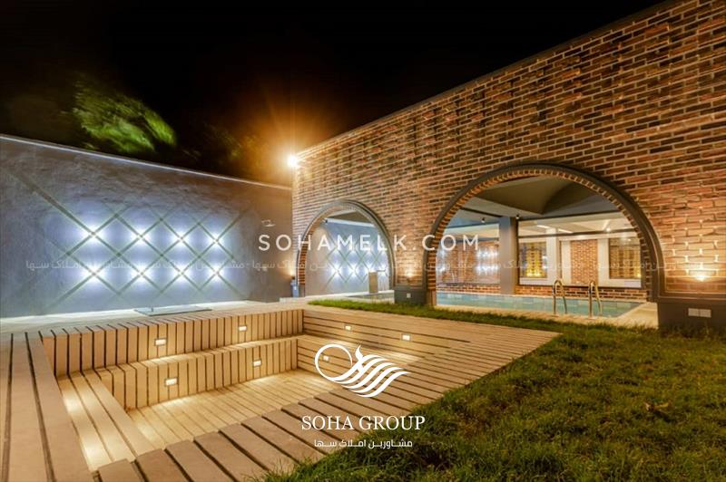 فروش زیباترین باغ ویلای نقلی در دهکده ویلای کردزار شهریار 