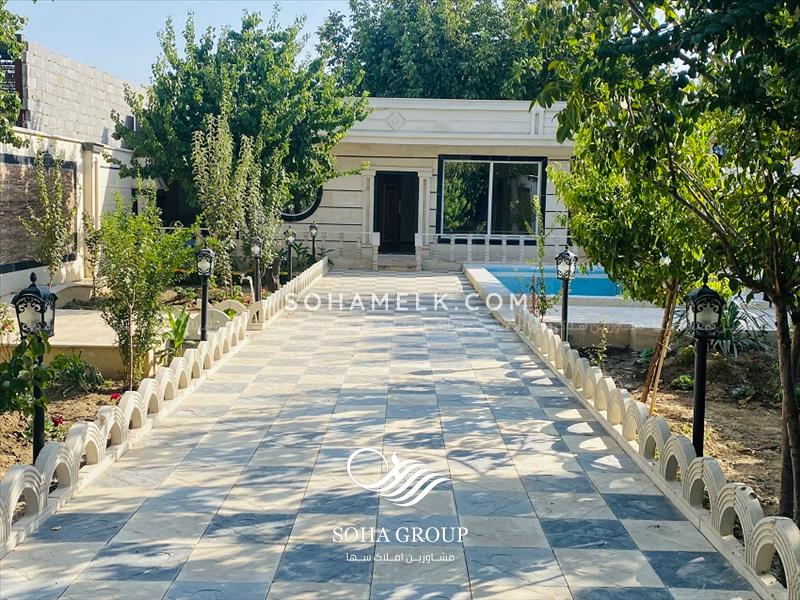 فروش باغ ویلای نقلی در لم باد ملارد 