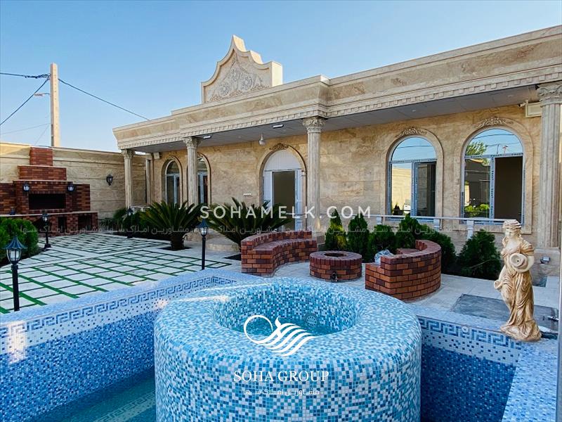 باغ ویلای لوکس و لاکچری در دهکده ویلای کردزار شهریار 