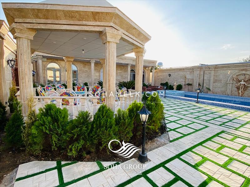 باغ ویلای لوکس و لاکچری در دهکده ویلای کردزار شهریار 