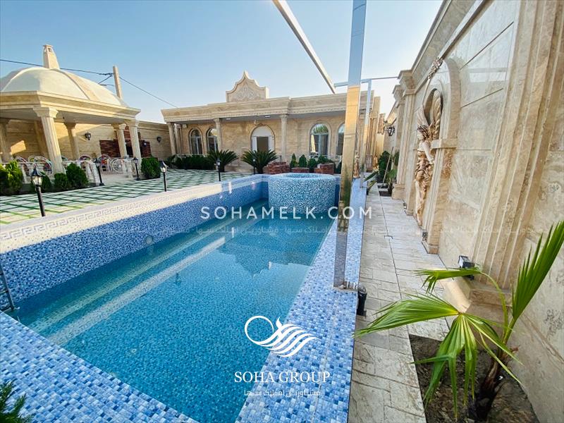 باغ ویلای لوکس و لاکچری در دهکده ویلای کردزار شهریار 