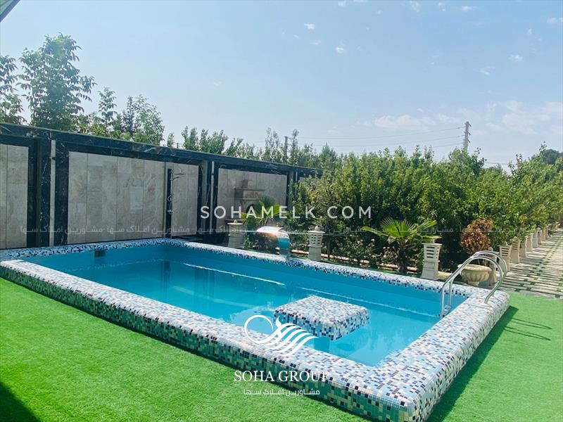 فروش باغ ویلای لوکس و زیبا در ملارد ویلای جنوبی