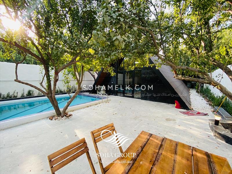 فروش باغ ویلا با ساختمان دوبلکس بصورت چوبی 