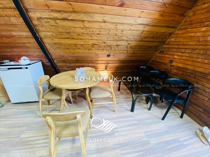 فروش باغ ویلا با ساختمان دوبلکس بصورت چوبی 