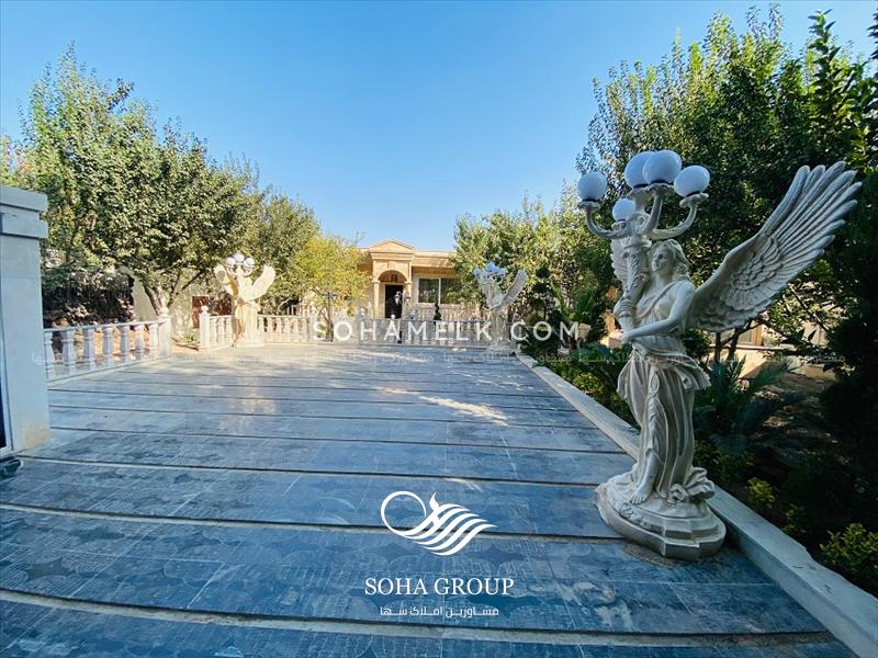 فروش باغ ویلای لوکس با استخر سرپوشیده در ابراهیم آباد شهریار