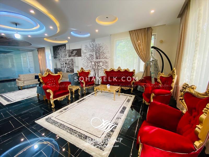 فروش باغ ویلای لوکس با استخر سرپوشیده در ابراهیم آباد شهریار