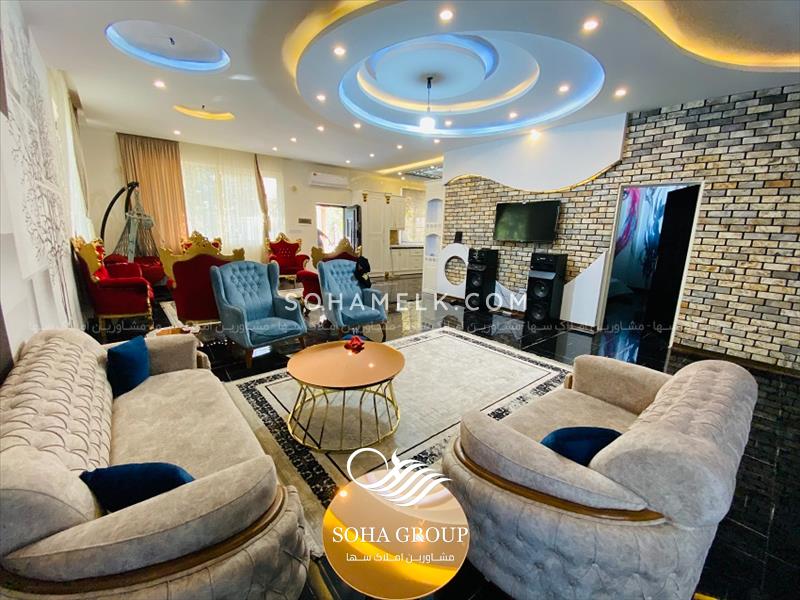 فروش باغ ویلای لوکس با استخر سرپوشیده در ابراهیم آباد شهریار