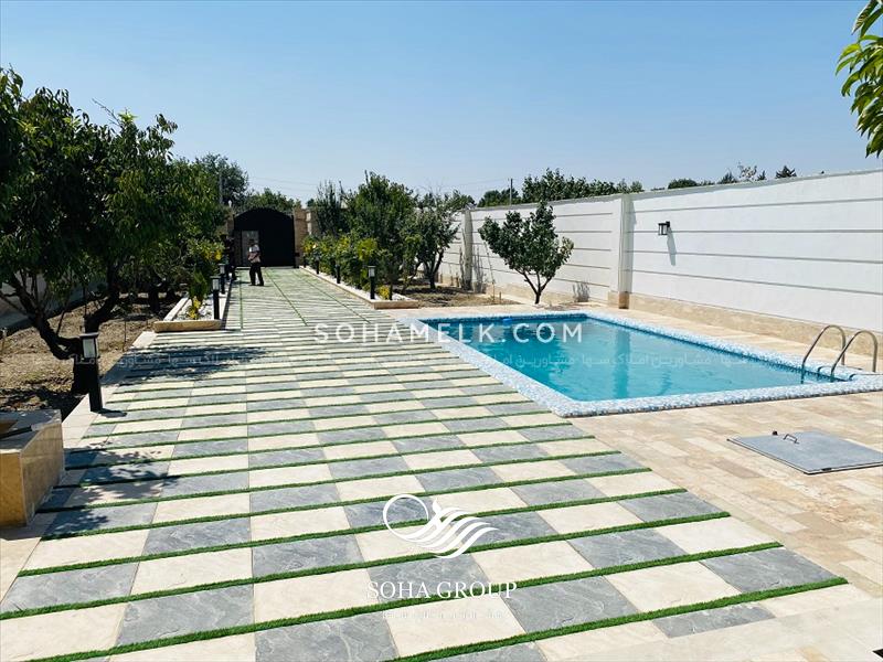 فروش باغ ویلای نقلی درمحدوده ویلایی نشین خوشنام ملارد