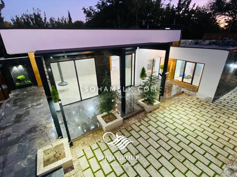 باغ ویلای مدرن و فوق العاده لوکس در دهکده ویلای کردزار شهریار