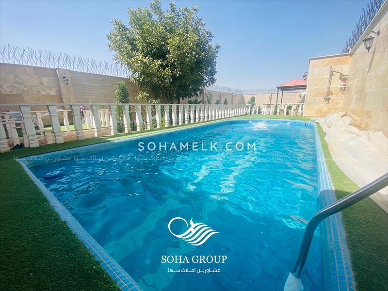 باغ ویلای نقلی و شیک  در اسفند آباد ملارد 