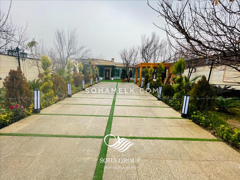 فروش باغ ویلای نقلی در دهکده ویلایی کردزار شهریار 