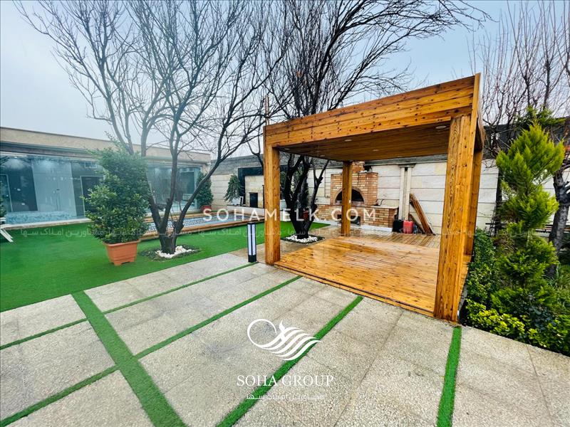 فروش باغ ویلای نقلی در دهکده ویلایی کردزار شهریار 