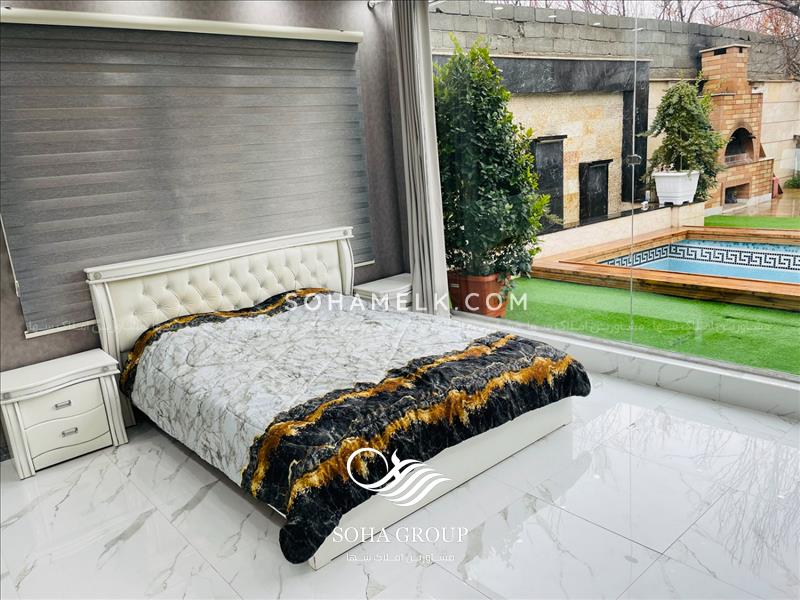 فروش باغ ویلای نقلی در دهکده ویلایی کردزار شهریار 