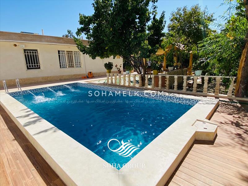 1500 متر باغ ویلا ی مشجر در ملارد ویلای جنوبی