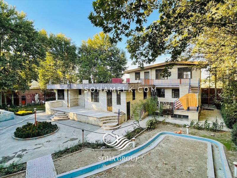 3200 متر باغ ویلای قدیمی و مشجر در خوشنام ملارد 