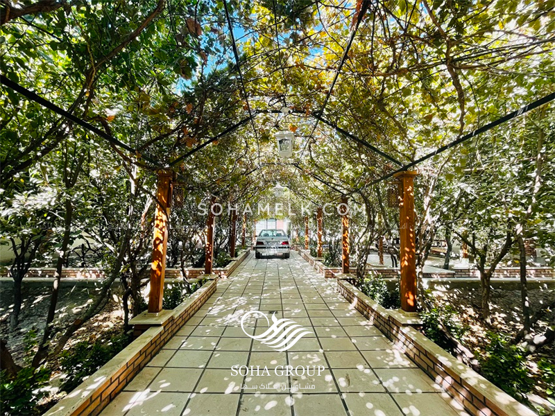 رهن و اجاره سالانه 1000 متر باغ ویلای لوکس و مدرن در کردزار شهریار 