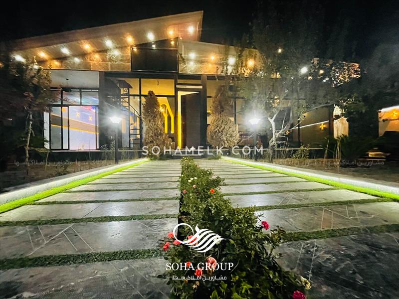 500 متر باغ ویلا فوق العاده زیبا در محدوده ویلای نشین ملارد