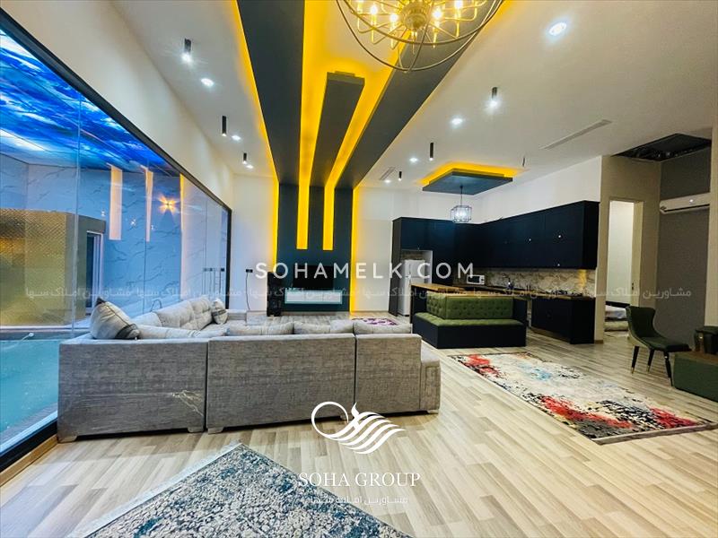 500 متر باغ ویلا فوق العاده زیبا در محدوده ویلای نشین ملارد