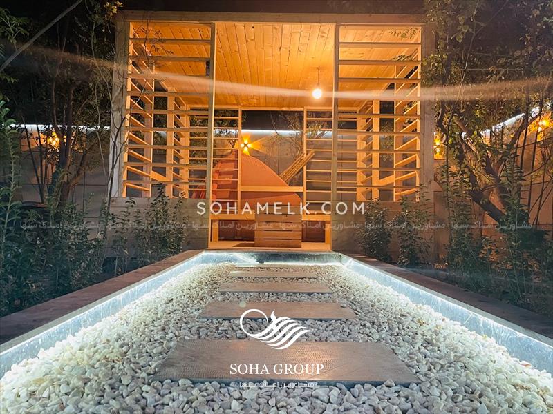 500 متر باغ ویلا فوق العاده زیبا در محدوده ویلای نشین ملارد