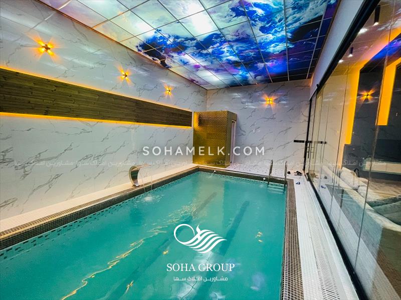 500 متر باغ ویلا فوق العاده زیبا در محدوده ویلای نشین ملارد