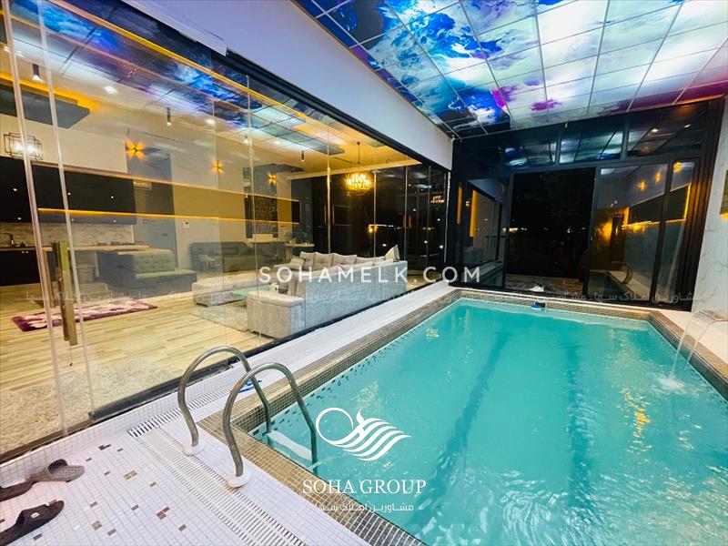 500 متر باغ ویلا فوق العاده زیبا در محدوده ویلای نشین ملارد