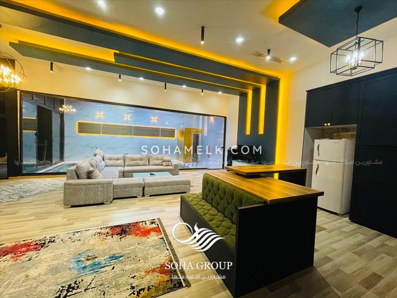 500 متر باغ ویلا فوق العاده زیبا در محدوده ویلای نشین ملارد