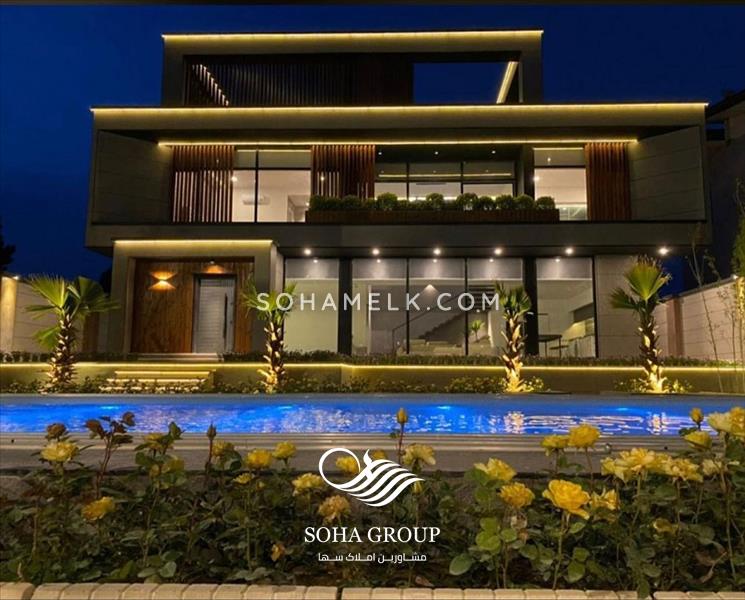 باغ ویلای لوکس و مدرن در شهرک زعفرانیه جنوب کردان کرج