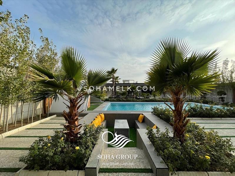 باغ ویلای لوکس و مدرن در شهرک زعفرانیه جنوب کردان کرج