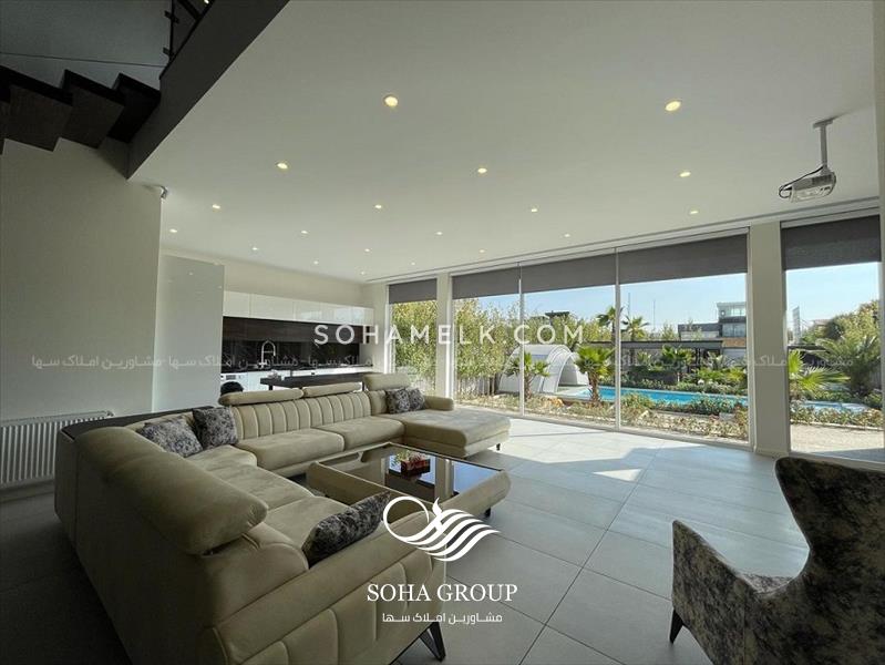 باغ ویلای لوکس و مدرن در شهرک زعفرانیه جنوب کردان کرج