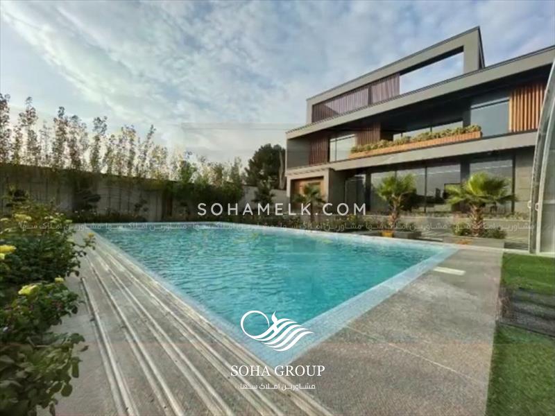 باغ ویلای لوکس و مدرن در شهرک زعفرانیه جنوب کردان کرج