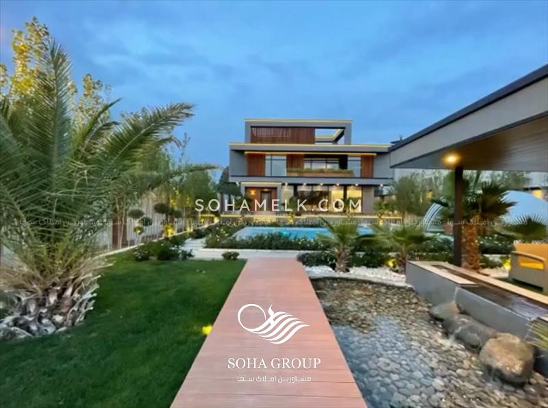 باغ ویلای لوکس و مدرن در شهرک زعفرانیه جنوب کردان کرج