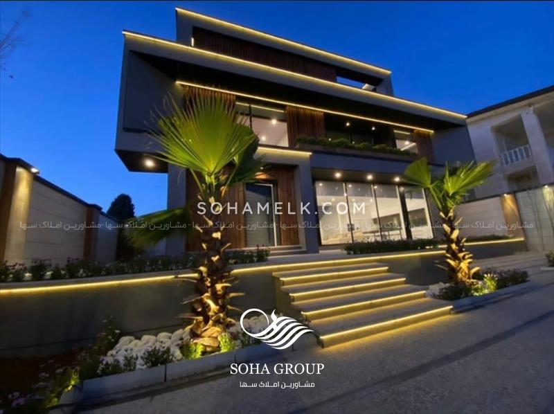 باغ ویلای لوکس و مدرن در شهرک زعفرانیه جنوب کردان کرج