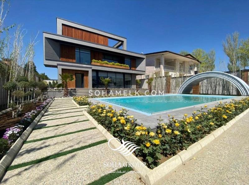 باغ ویلای لوکس و مدرن در شهرک زعفرانیه جنوب کردان کرج
