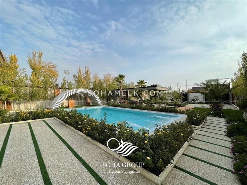 باغ ویلای لوکس و مدرن در شهرک زعفرانیه جنوب کردان کرج