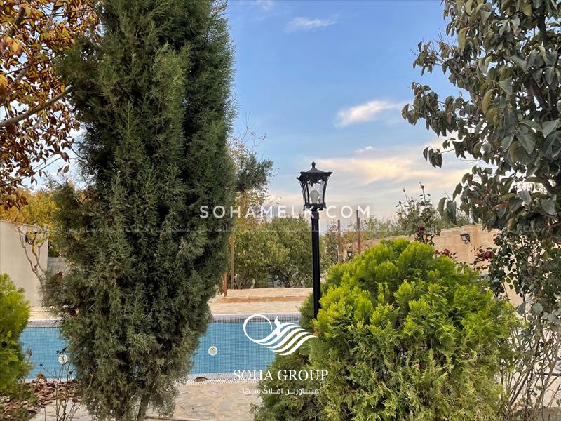 1350 متر باغ ویلای شهرکی در دهکده ویلایی کردزار شهریار