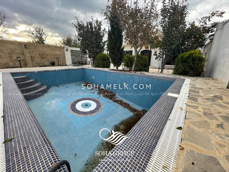 1350 متر باغ ویلای شهرکی در دهکده ویلایی کردزار شهریار