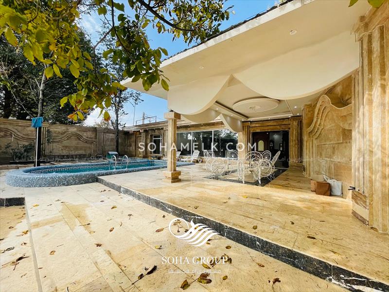 870 متر باغ ویلا در دهکده ویلایی کردزار شهریار