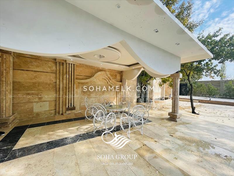 870 متر باغ ویلا در دهکده ویلایی کردزار شهریار