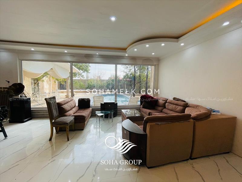 870 متر باغ ویلا در دهکده ویلایی کردزار شهریار