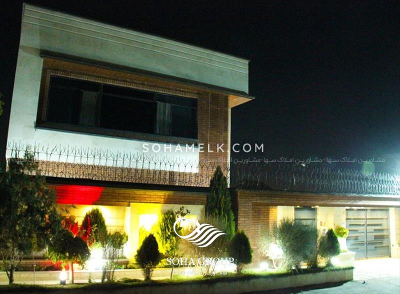 باغ ویلای دوبلکس لوکس در شهرک زعفرانیه جنوب کردان 