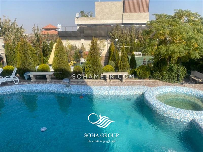 باغ ویلای دوبلکس لوکس در شهرک زعفرانیه جنوب کردان 